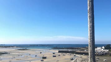 Beach nearby, sun loungers