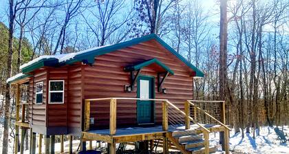NEW! Couple's Luxury TreeHouse - Hot Springs