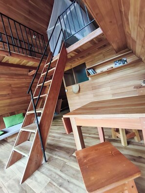 Interior - Aframe, Lasitha Ella Treehouse (Ella)