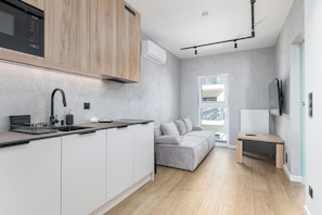 City Apartment | Private kitchenette