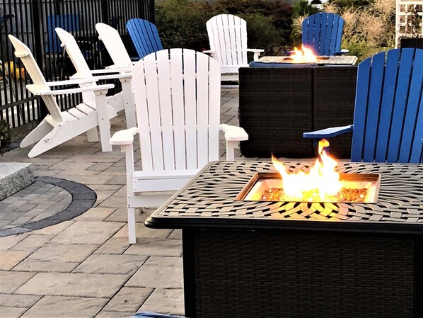 Fireplace - Neptune House Block Island Resort (Block Island)