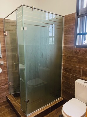 Dutxa, banyera d'hidromassatge, assecador de cabells i bidet