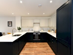 Microwave, oven, dishwasher, toaster