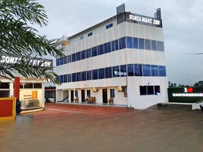 Façade de l’hébergement