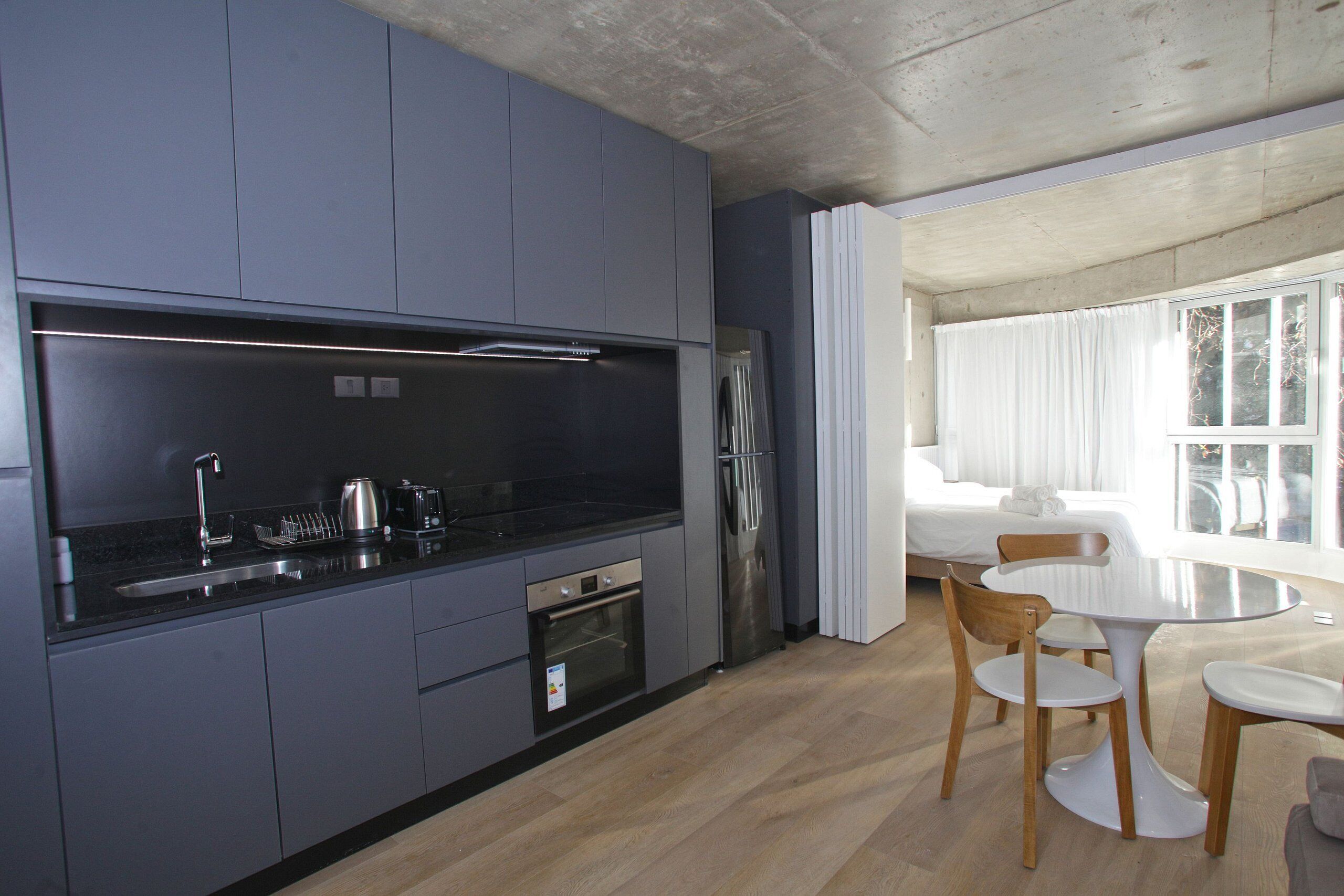 Microwave, oven, toaster, cookware/dishes/utensils