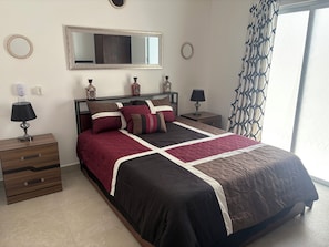 2 Schlafzimmer, Schreibtisch, kostenloses WLAN, Bettwäsche
