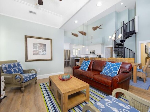 Téléviseur connecté, jeux vidéo, table de baby-foot, livres