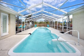 Außenpool, beheizter Pool