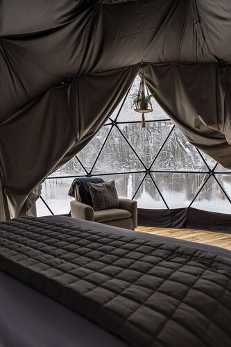 Glamping Dome 1 in Snowshoe, WV