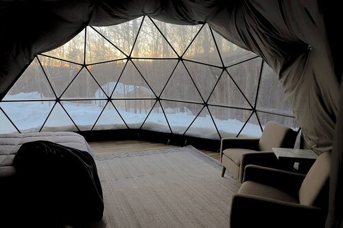 Glamping Dome 1 in Snowshoe, WV