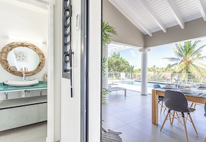 Dining - Villa Melina, luxury and serenity for 6 guests (Capesterre-de-Marie-Galante)