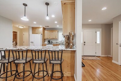 Spacious Retreat: Hot Tub, Game Room & Theater!