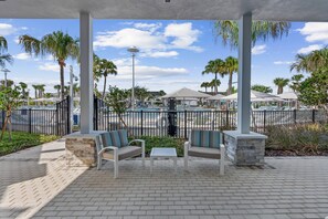 Terrace/patio - Last Minute Disney! Private Pool, Hot Tub, Game Room & Themed Bedrooms. Book Now! #125753 (Orlando)