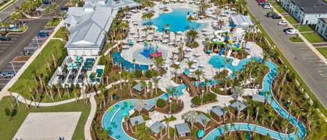 Una piscina climatizada