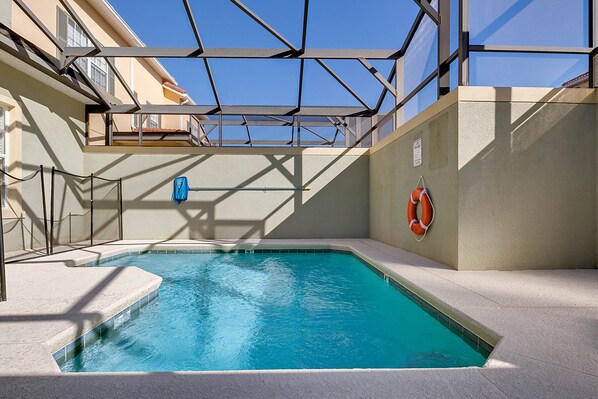 Piscine chauffée