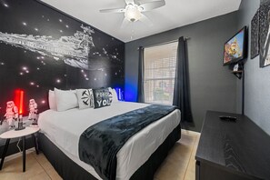 3 Schlafzimmer, Schreibtisch, Bügeleisen/Bügelbrett, Reisekinderbett