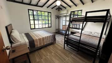 3 habitaciones, wifi y ropa de cama