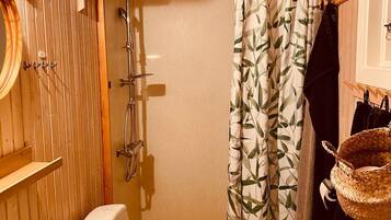 Dusche, Seife, Toilettenpapier