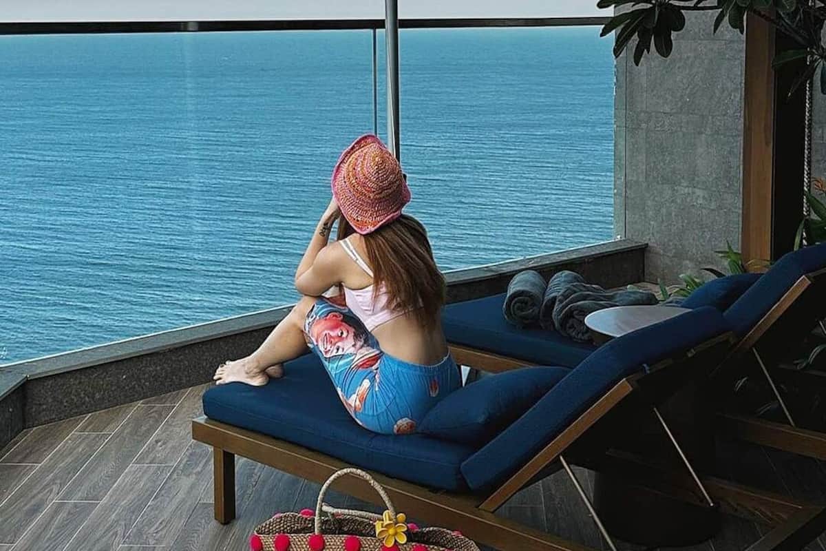 Premier Penthouse, 2 Bedrooms, Private Pool, Sea View | Beach/ocean view
