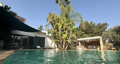 Dar LâHarmattan villa avec grande piscine Ă 13 km de Essaouira parc de 4000m2