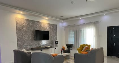 Smart Eco-Home with ambient gardens, smart features and great mountain views.