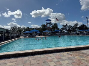 Indoor pool, outdoor pool