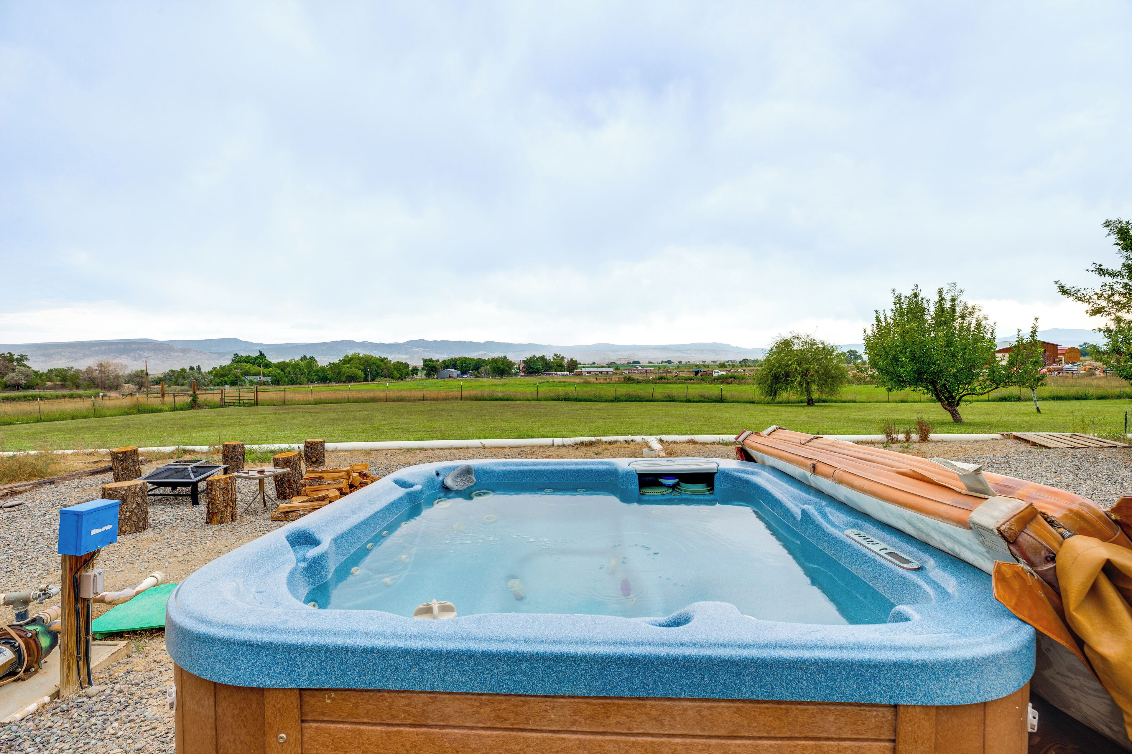 Bain à remous extérieur