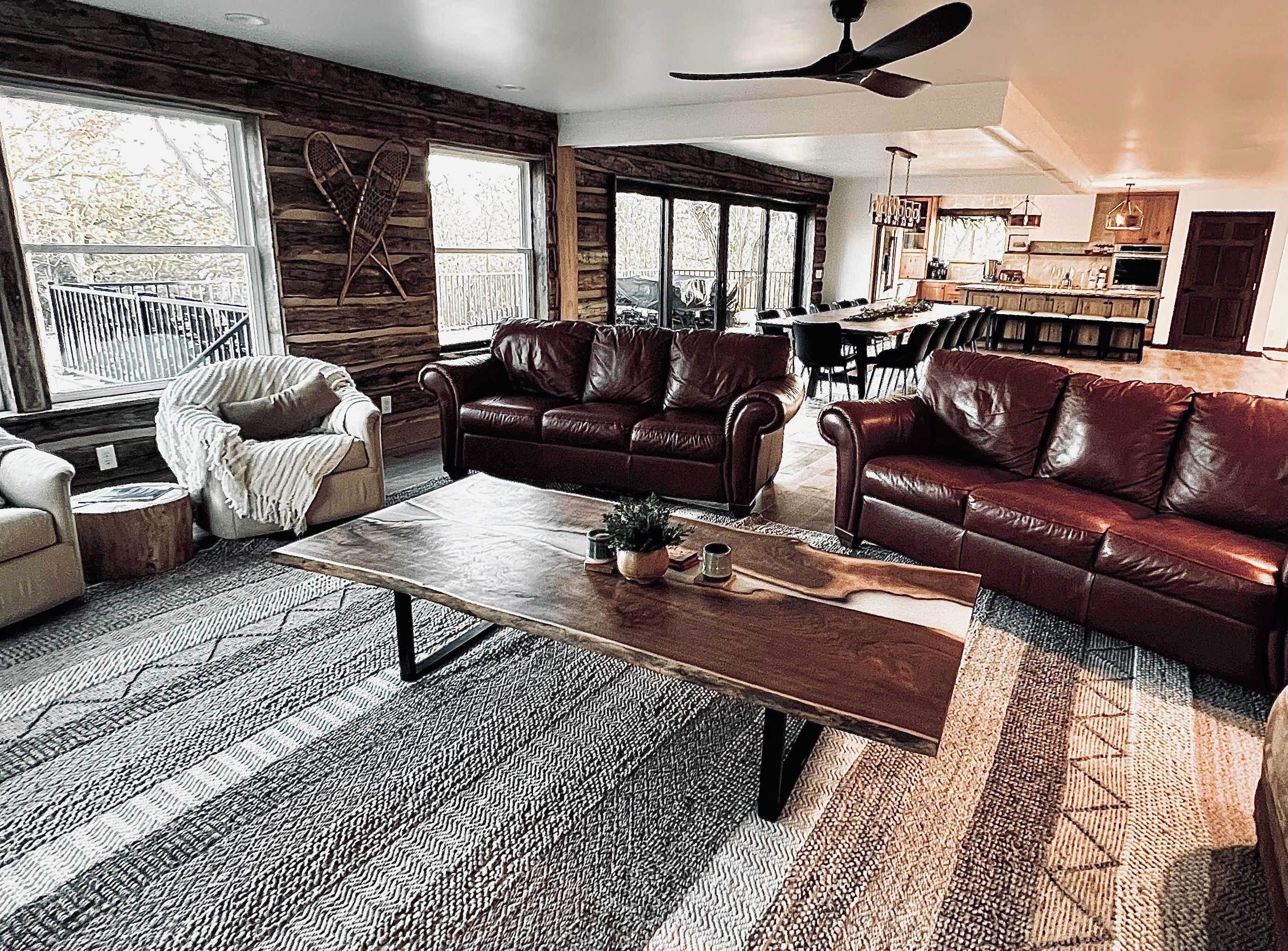 TV connectée, cheminée