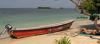 Isla Grande Ecohostal A paradise in the Rosario Islands, Cartagena, Colombia.