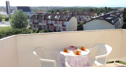 Ferienwohnung mit Terrasse und Strandnähe