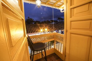 Comfort-Vierbettzimmer | Blick vom Balkon