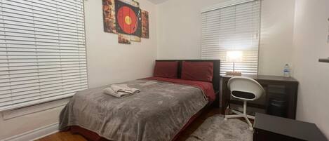 1 makuuhuone, työpöytä, silitysrauta/-lauta, ilmainen Wi-Fi