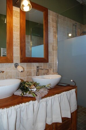 Dusche, Handtücher