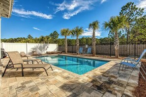 Una piscina climatizada