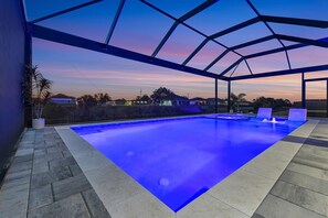 Beheizter Pool