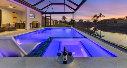 Brand New & Luxurious, Sunsets, Heated Pool & Spa - Villa Palm Breeze - Roelens