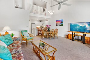 Smart TV - Elegant 2bd Townhouse with Loft, Lanais and views (Kihei)