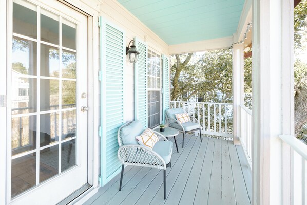 Terrace/patio - Coastal Retreat w Pool and MIL Suite! (Carolina Beach)