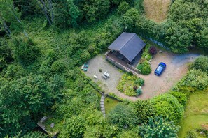 Exterior - Pwll Cabin, Holiday Home Marros, Sleeps 2, 1 bedrooms,  bathrooms (Carmarthen)