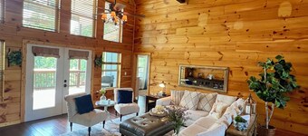 Spacious 5-bedroom rustic retreat on 10 acres in charming Dallas