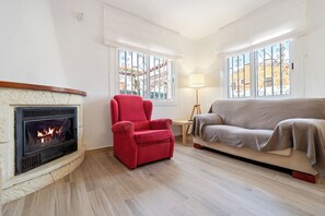 تلفزيون، مدفأة