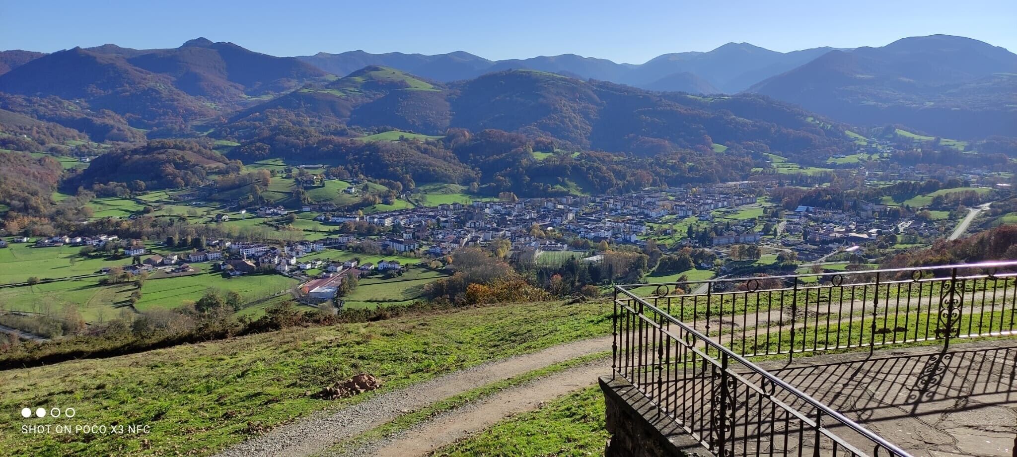 Vista des de l'allotjament
