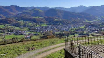 Vista des de l'allotjament