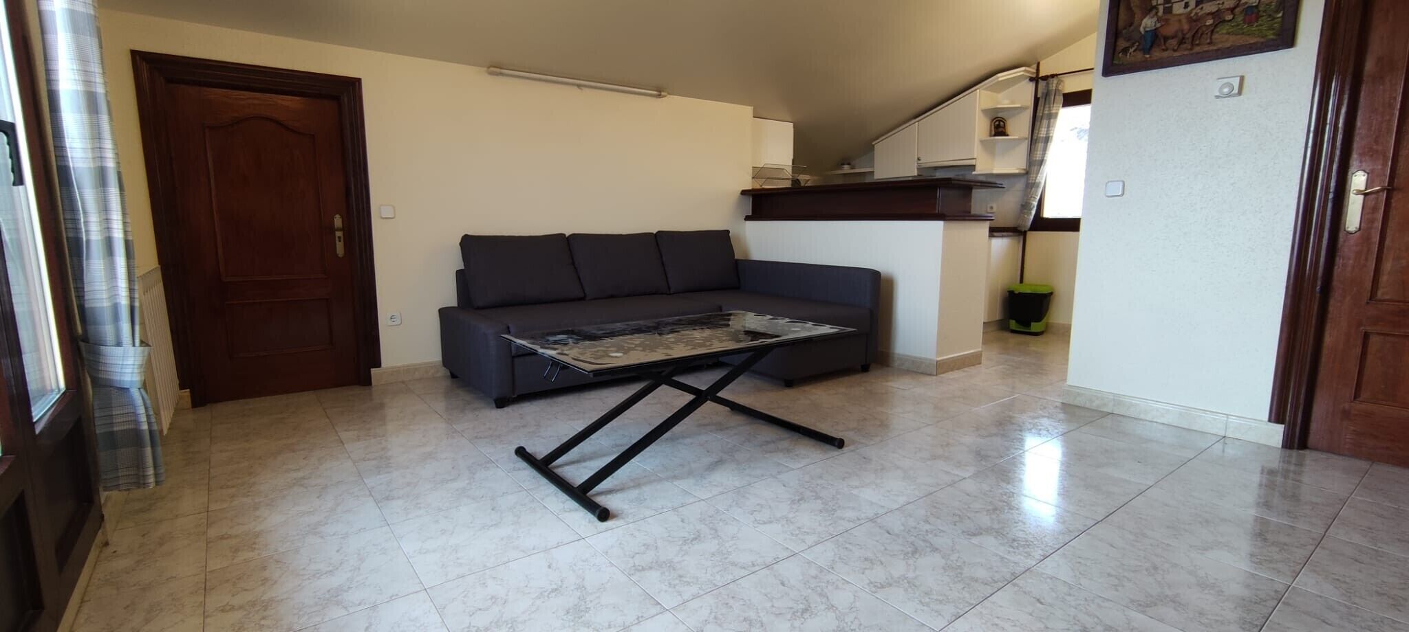 Télévision, cheminée