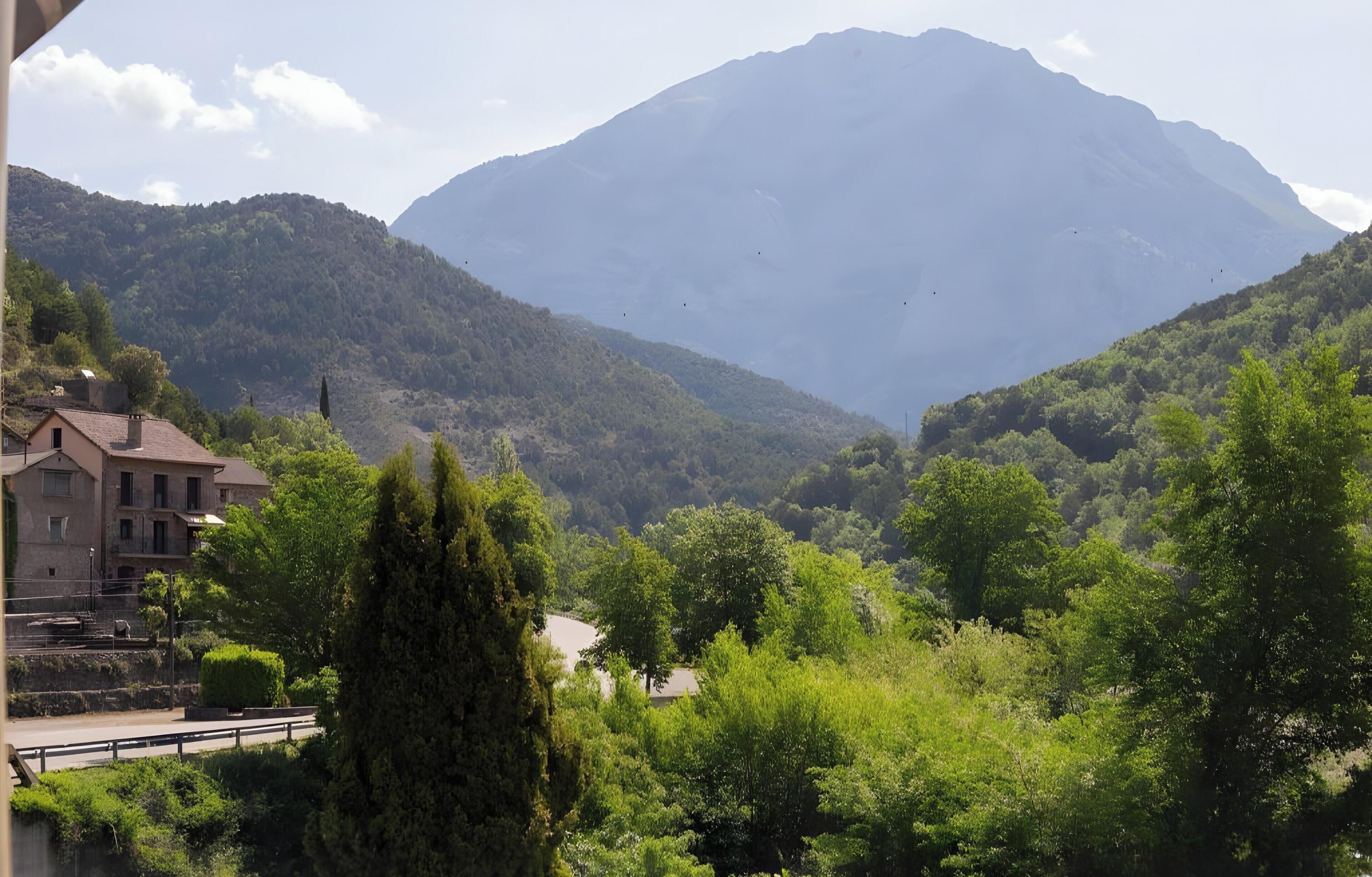 Vue depuis l’hébergement