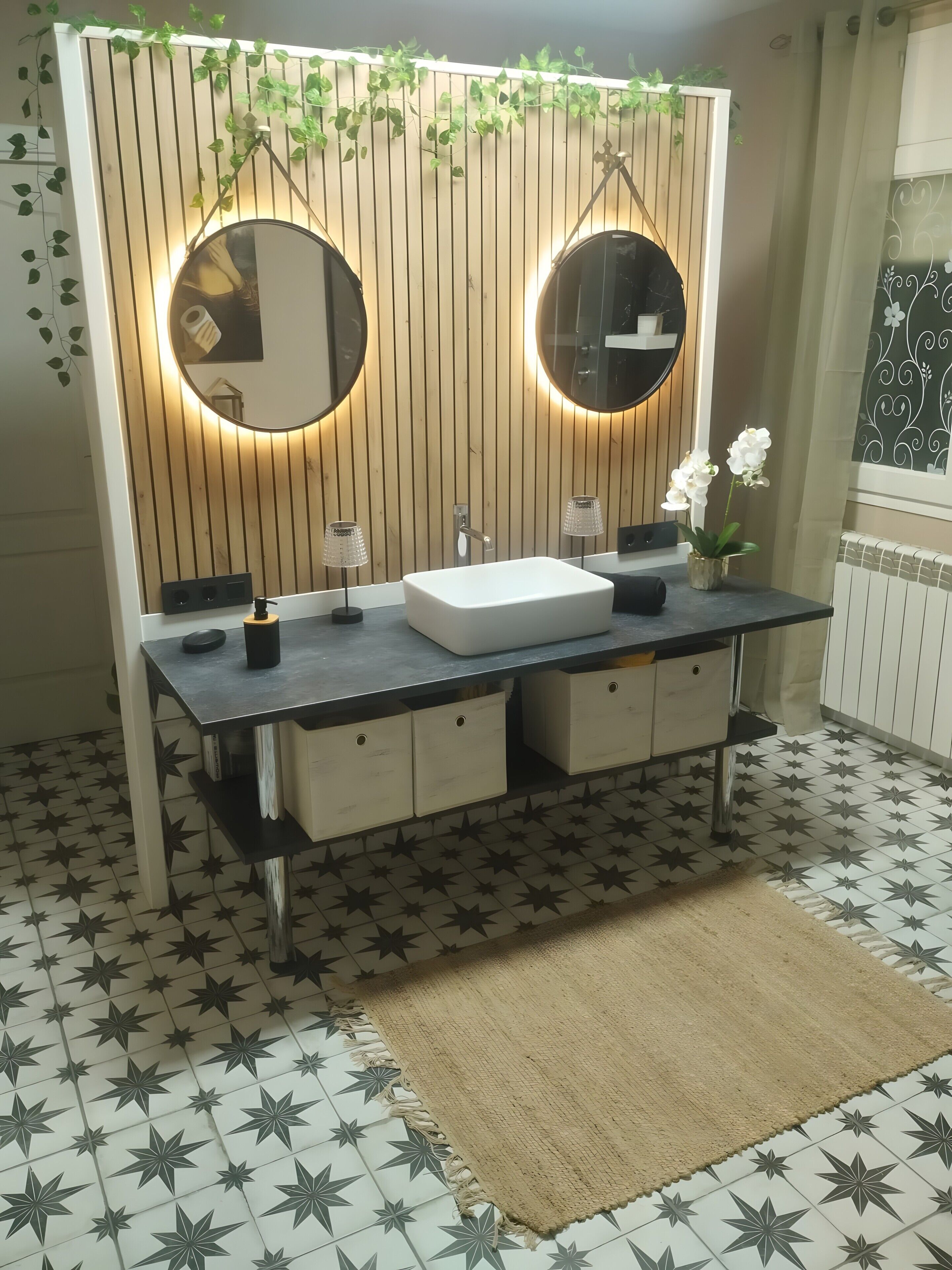 Ducha, secador de pelo, toallas