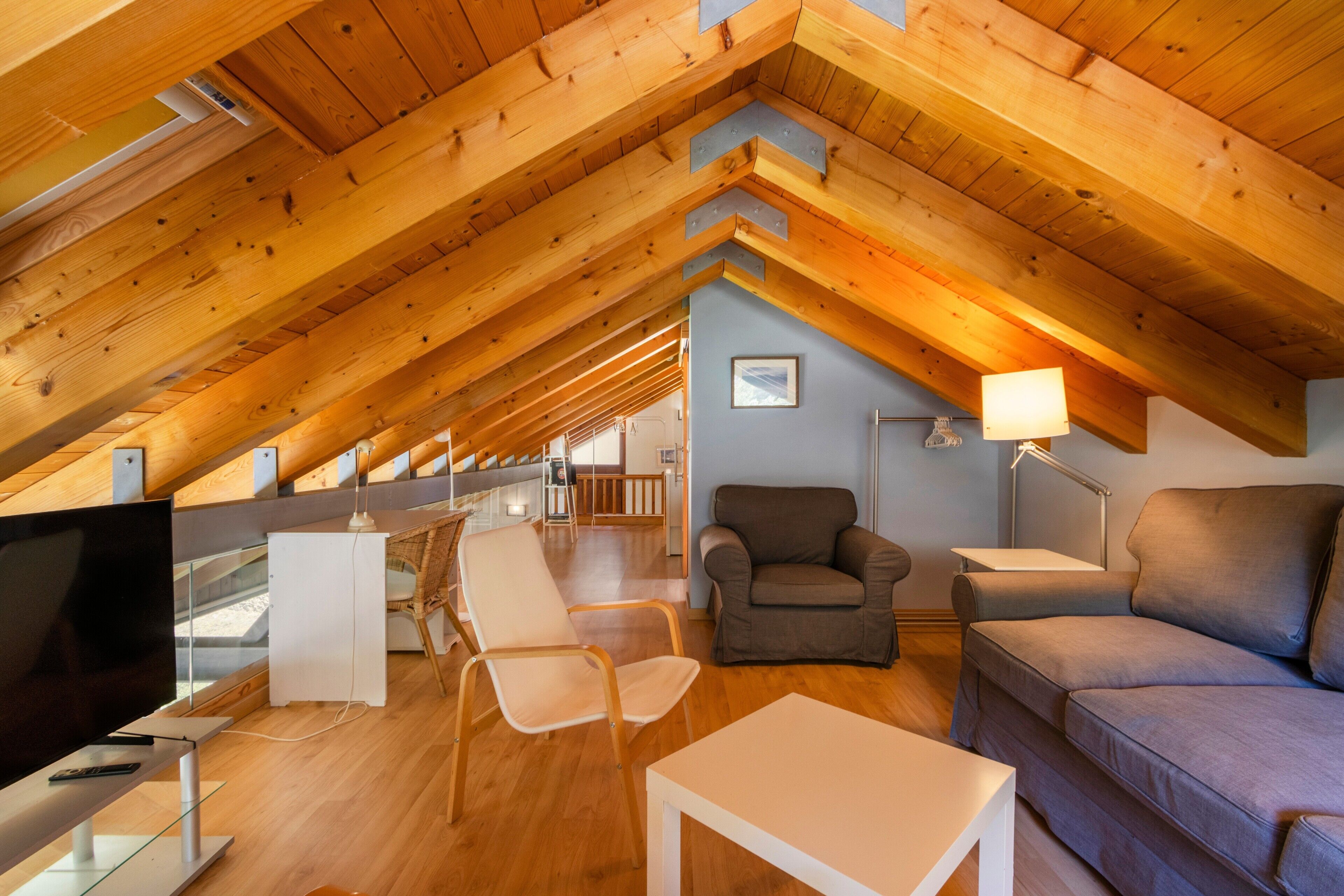 TV, DVD player, stereo