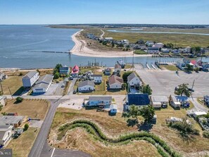 منظر من الجو على ارتفاع عالٍ