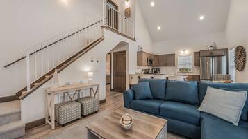 Smart TV, fireplace, offices