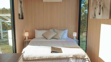 1 soveværelse, sengetøj